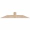 Ekena Millwork Portland Smooth Timber Gable Bracket, Douglas Fir, 36"W x 7"H x 1 1/2"D x 3 1/2"F, 5/12 Pitch GBW036X07X0204POR00SDF - alternate 1